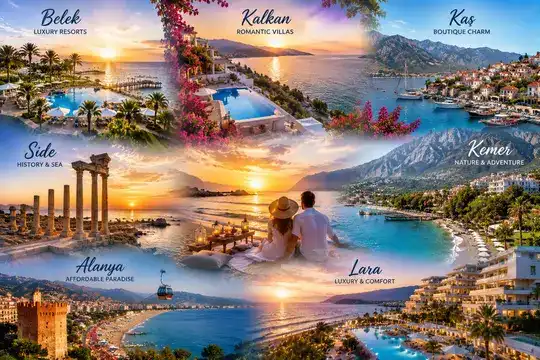 Antalya Honeymoon 2026: The Most Romantic Places and Hotels with Prices